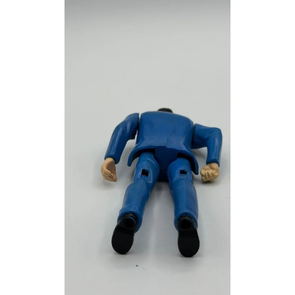 Vintage 1984 Kenner Super Powers Clark Kent Action Figure DC Comics Blue Suit